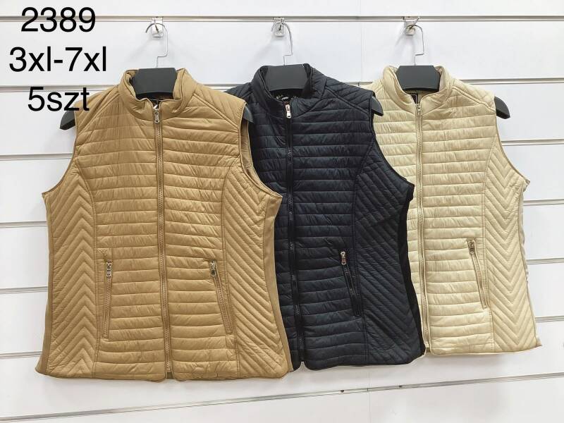 Kamizelki damskie Roz 3XL-7XL, Mix Kolor .Paczka 5 szt